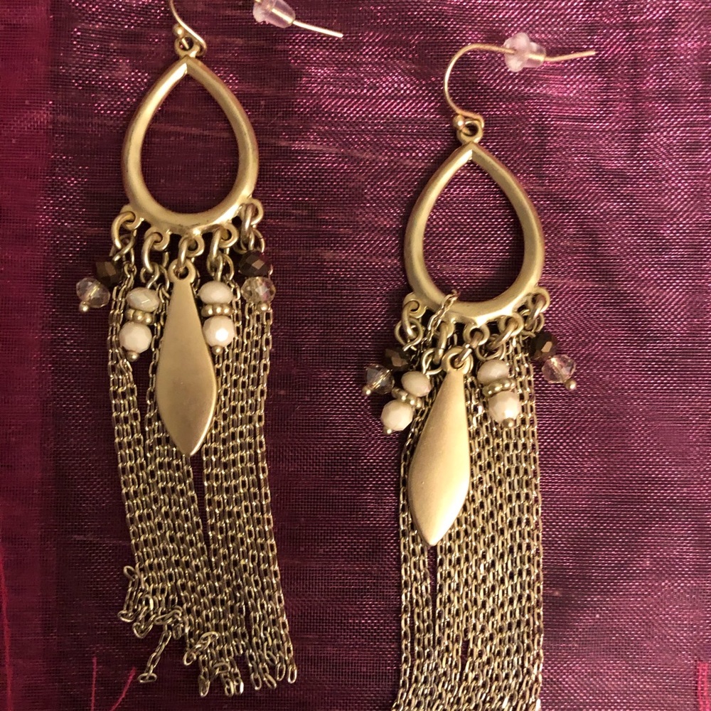 Gold Dangle Earrings